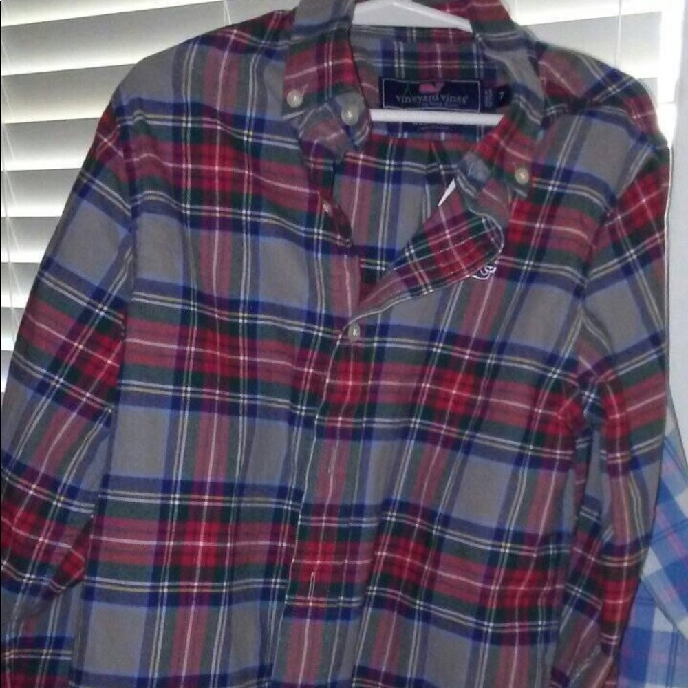 Vineyard Vines Sz 7 Shep Shirt
